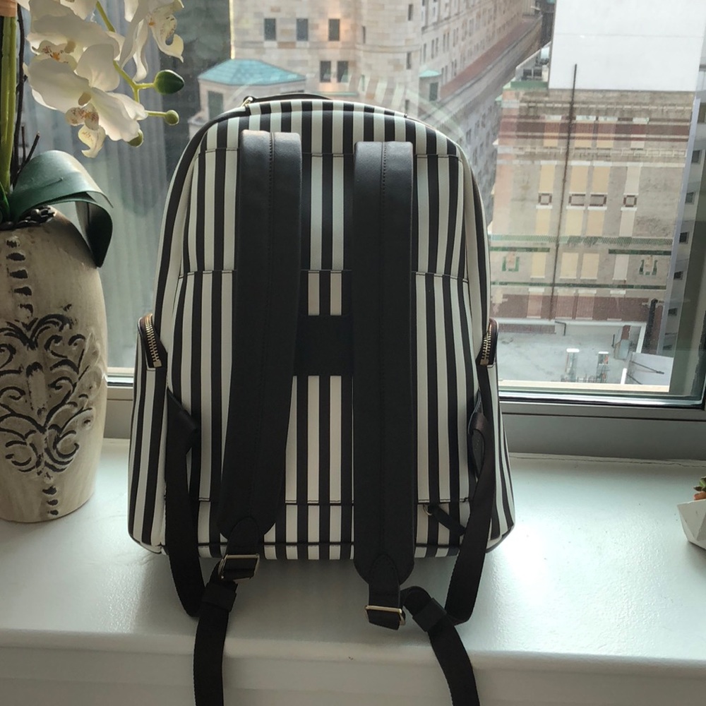 Henri Bendel Leather Backpack NWOT - Picture 5 of 8